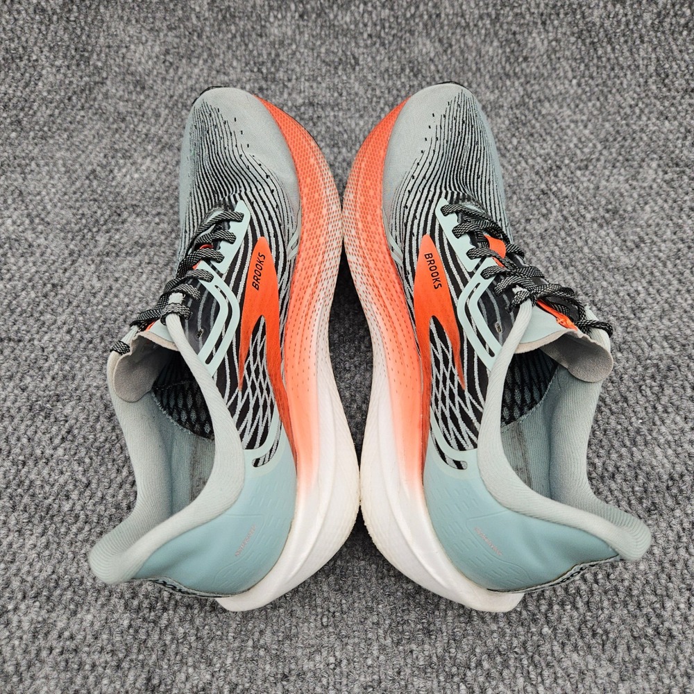 Brooks Women's 12 Seafoam Orange Hyperion Max Running Shoes Athletic Performance - Picture 8 of 10
